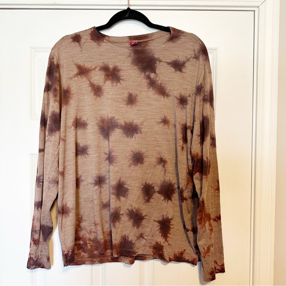 Lululemon lab Wool-Blend Tie Dye Long Sleeve Shirt - Picture 3 of 5